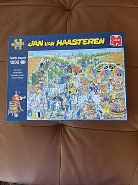 Jan van Haasteren 1000-Piece Comic Puzzle THE WINERY Collectible 2019 EUC